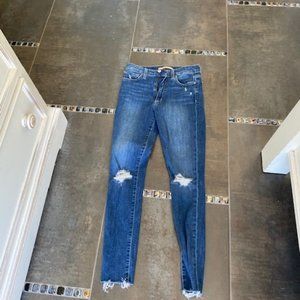 Size 26 Joes High Rise skinny Ankle Jeans